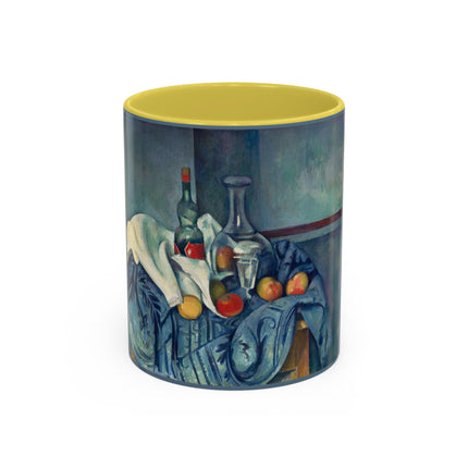 The Peppermint Bottle by Paul Cézanne Colorful Mugs (11oz, 15oz)