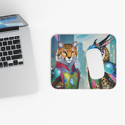 Cybernetic Duets Mouse Pad, Rectangle