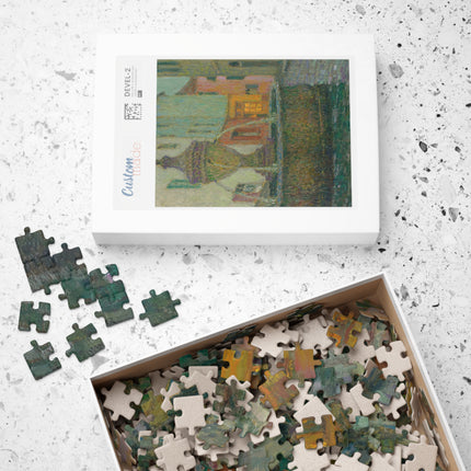 La Fontaine, Saint-Paul De Vence by Henri Le Sidaner Puzzle (110, 252, 500-Piece)