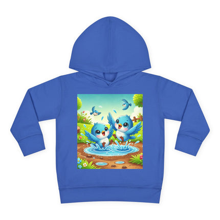 Bluebird Playtime Toddler Pullover Fleece Hoodie