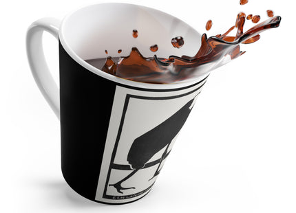 A Lame Marabou by Samuel Jessurun de Mesquita Latte Mug