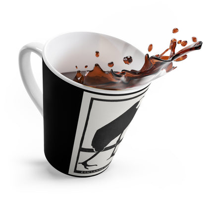 A Lame Marabou by Samuel Jessurun de Mesquita Latte Mug