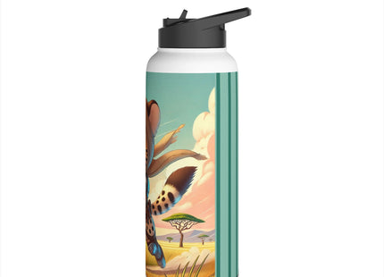 Swift Cheetah Stainless Steel Water Bottle, Standard Lid
