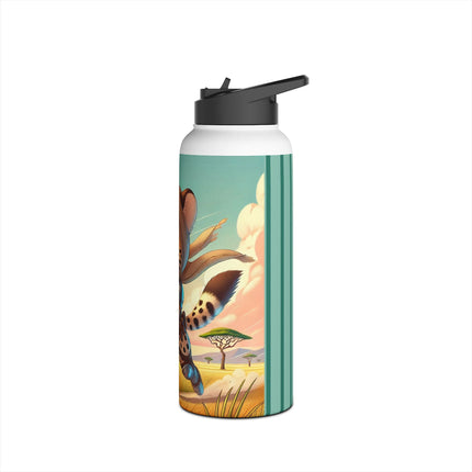 Swift Cheetah Stainless Steel Water Bottle, Standard Lid