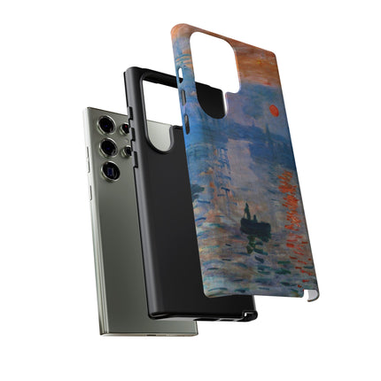 Sunrise by Claude Monet Phone Cases