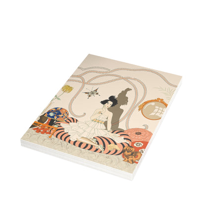 🪞🌸 The Lady In Her Curious Apartment Postcard Bundles – Art Deco Interior Elegance