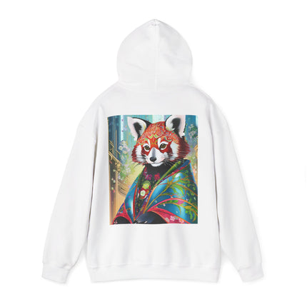Cybernetic Red Panda – Heavy Blend™ Hooded Sweatshirt