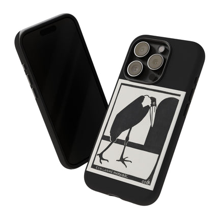 A Lame Marabou by Samuel Jessurun de Mesquita Phone Cases