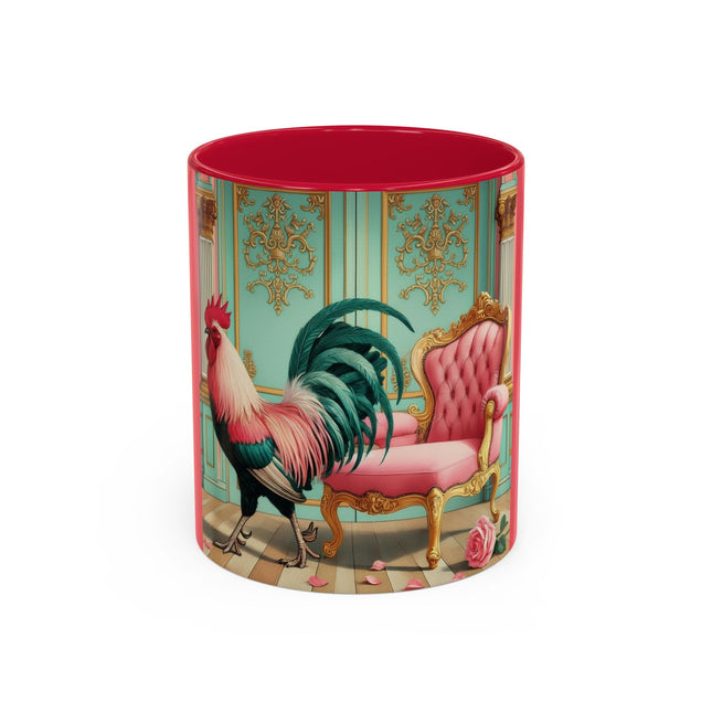 The Salon Rooster Colorful Mugs (11oz, 15oz)