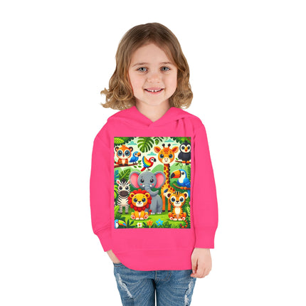 Jungle Friends Parade Toddler Pullover Fleece Hoodie