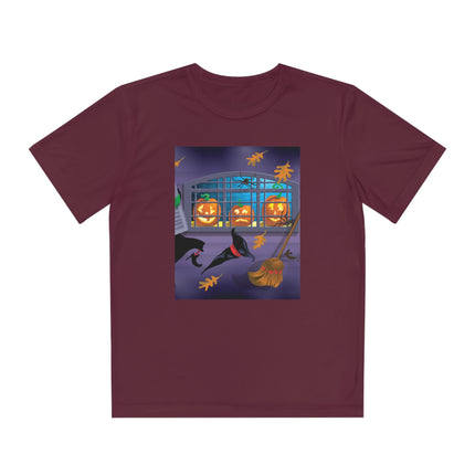 Whimsical Halloween Mischief Youth Competitor Tee