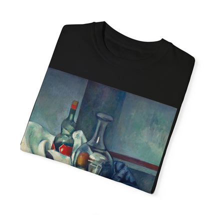 The Peppermint Bottle by Paul Cézanne Unisex Garment-Dyed T-shirt