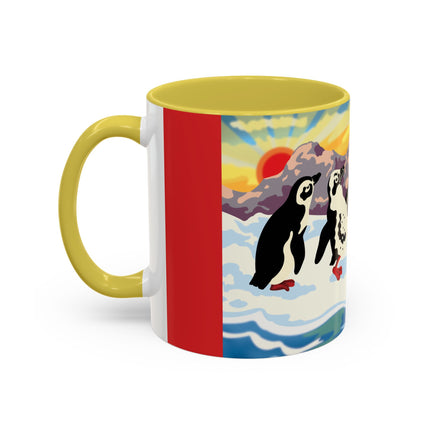 Snowball Shenanigans Colorful Mugs (11oz, 15oz)
