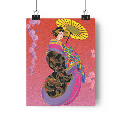 Enchanting Geisha Giclée Art Print