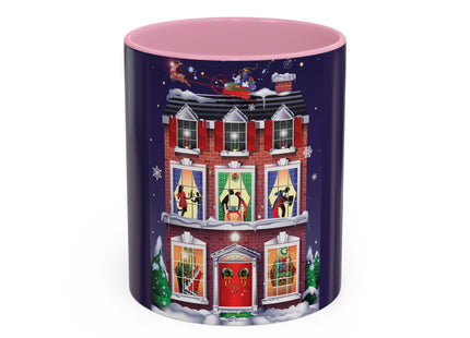A Christmas Eve Celebration Colorful Mugs (11oz, 15oz)