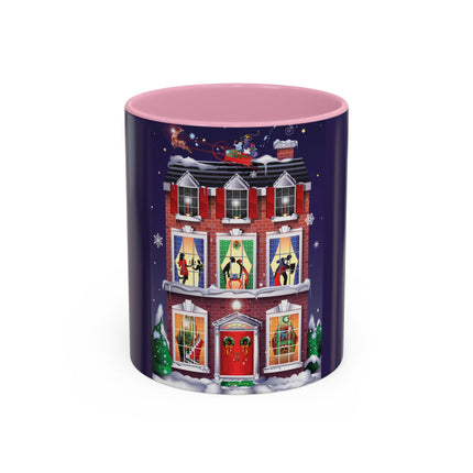 A Christmas Eve Celebration Colorful Mugs (11oz, 15oz)