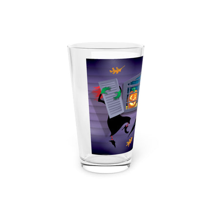 Whimsical Halloween Mischief Glass, 16oz