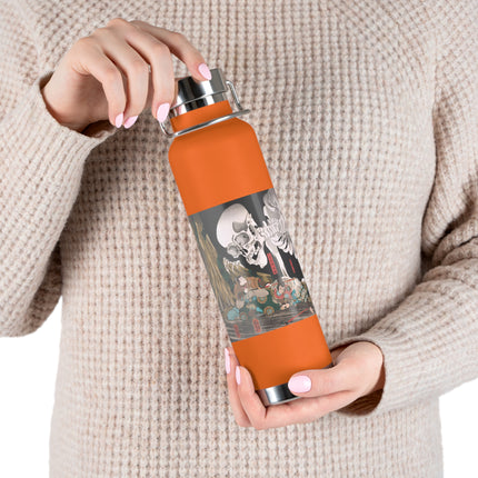 Mitsukuni Defying the Skeleton Spectre by Utagawa Kuniyoshi Copper Vacuum Insulated Bottle, 22oz