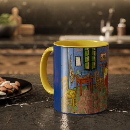 The Bedroom by Vincent van Gogh Colorful Mugs (11oz, 15oz)