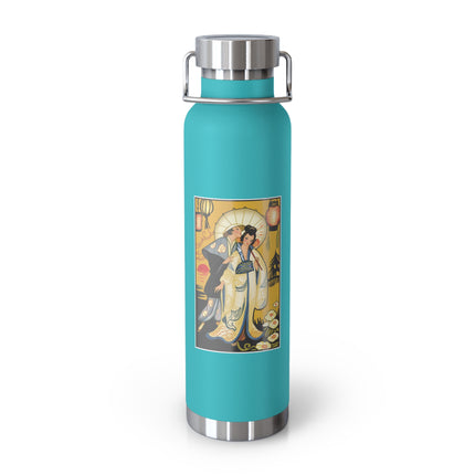Golden Embrace Copper Vacuum Insulated Bottle, 22oz