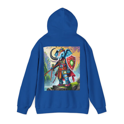 Cyberpunk Elephant – Heavy Blend™ Hooded Sweatshirt