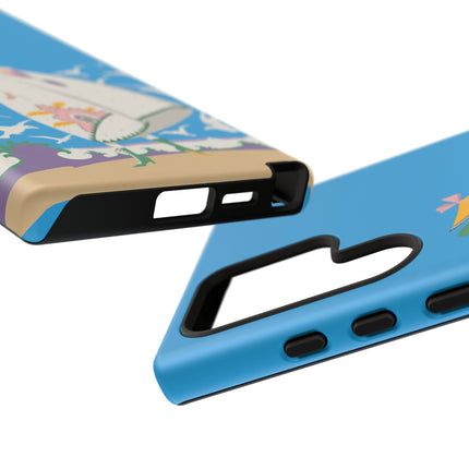 Seaside Wanderer Phone Case – Whimsical Charm & Coastal Delight