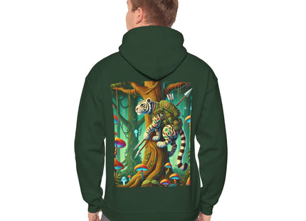 Silent Stripes – Heavy Blend™ Hooded Sweatshirt