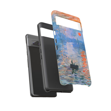 Sunrise by Claude Monet Phone Cases