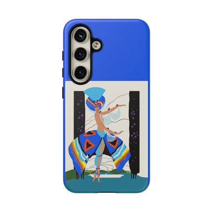 Exotic Dancer Phone Case – Vibrant Performance & Art Deco Flair