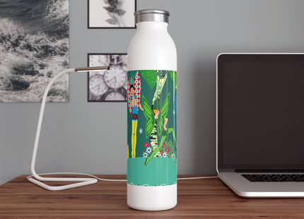 Enchanting Fairies of A Midsummer Night's Dream Slim Water Bottle