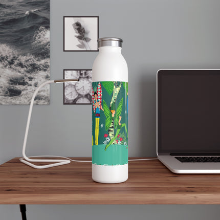 Enchanting Fairies of A Midsummer Night's Dream Slim Water Bottle