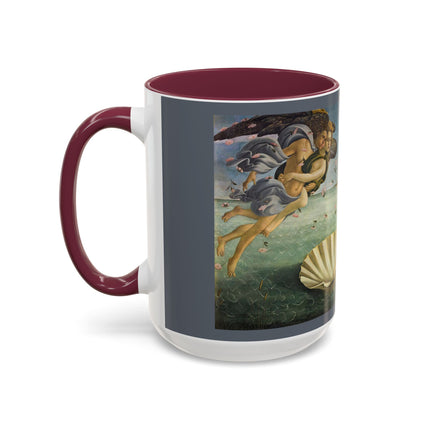 Birth of Venus by Sandro Botticelli Colorful Mugs (11oz, 15oz)