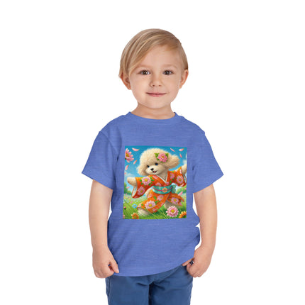 Chrysanthemum Meadow Play Toddler Short Sleeve Tee