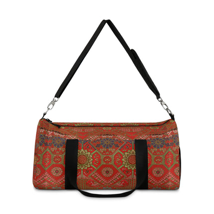 Japanese Fan Pattern III by G.A. Audsley Duffle Bag