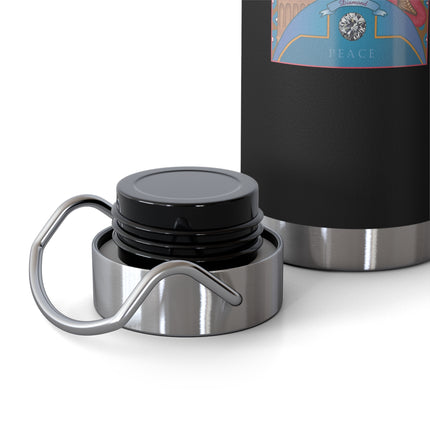 April & Diamond (from the Gem Series) by Sofia Chiostri Copper Vacuum Insulated Bottle, 22oz