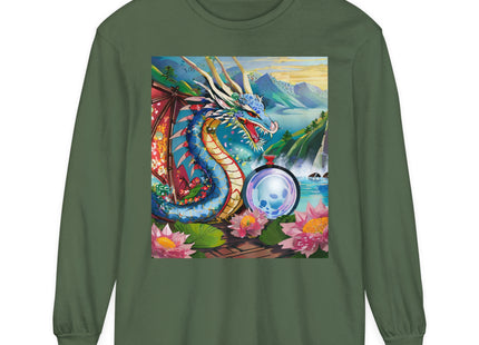 Wisdom's Guardian Garment-dyed Long Sleeve T-Shirt