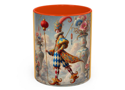 The Ornamental Jester Colorful Mugs (11oz, 15oz)