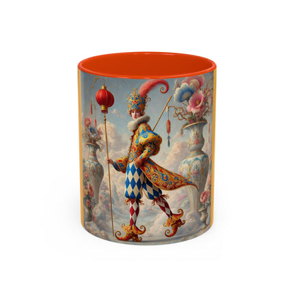 The Ornamental Jester Colorful Mugs (11oz, 15oz)