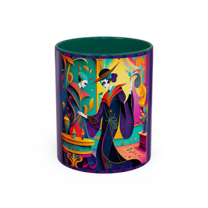 Phantoms of Elegance Colorful Mugs (11oz, 15oz)