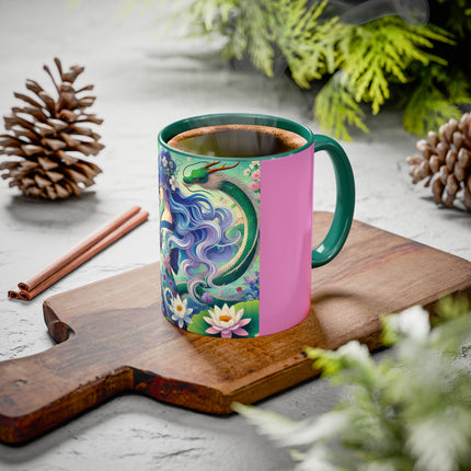 Fairy of the Koi Pond Colorful Mugs (11oz, 15oz)