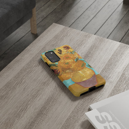 Vase with Twelve Sunflowers by Vincent Van Gogh Phone Cases