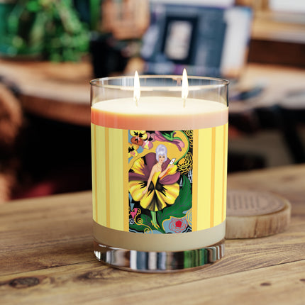 Enchanted Pansy Elegance Scented Candle