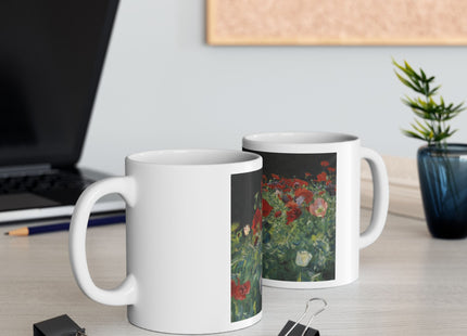 A Study of Poppies for Carnation, Lily, Lily, Rose by John Singer Sargent Ceramic Mug (11oz, 15oz)