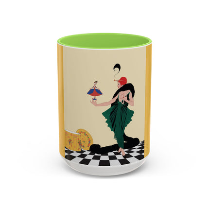 The Marionette Colorful Mugs – Theatrical Glamour & Cabaret Elegance