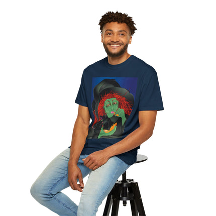 Mirror, Mirror A Witch's Touch Unisex Garment-Dyed T-shirt