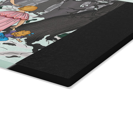 Fairy Tale Elegance Glass Cutting Board