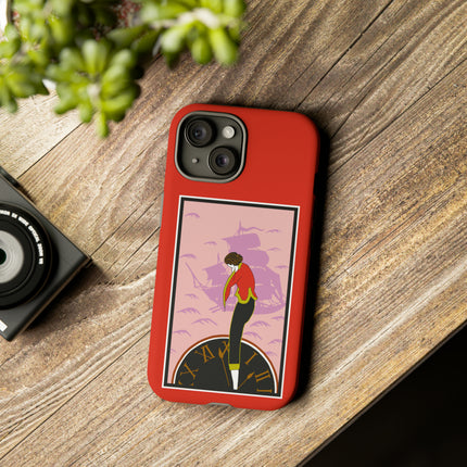 Woman Waiting for her Beloved at 1:59 by Kobayashi Kaichi Phone Case
