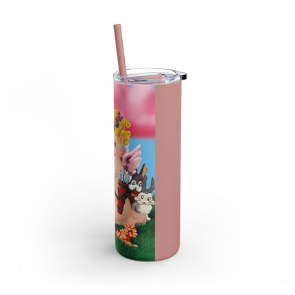 Cupid's Aim Skinny Matte Tumbler, 20oz