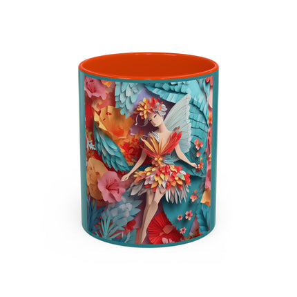 Hibiscus Fairy Colorful Mugs (11oz, 15oz)