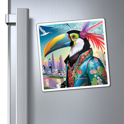 Cyber Toucan Chic Magnet (3 Sizes)